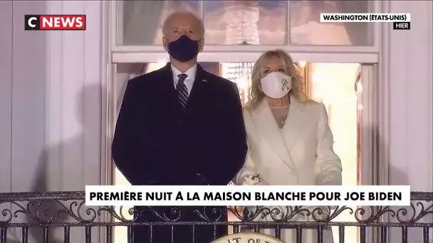 Investiture américaine : première nuit à la Maison Blanche pour Joe Biden