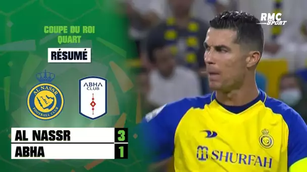 Cristiano Ronaldo muet et frustré mais Al Nassr domine Abha en Coupe (3-1)