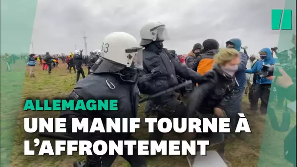 Allemagne: Une manifestation contre l'agrandissement d'une mine de charbon tourne à l'affrontement