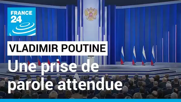Vladimir Poutine face à la nation russe : une prise de parole attendue et redoutée • FRANCE 24