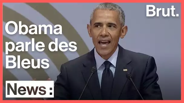 Quand Barack Obama parle de l&#039;équipe de France dans son hommage à Nelson Mandela