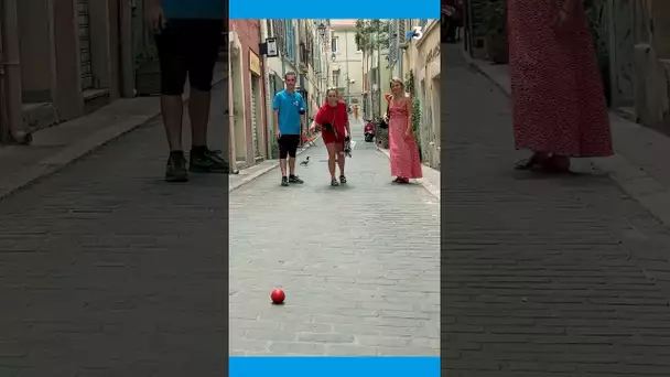 Pétanque. Le défi de Tanguy : duels avec des Marseillais au Panier. #marseille #petanque