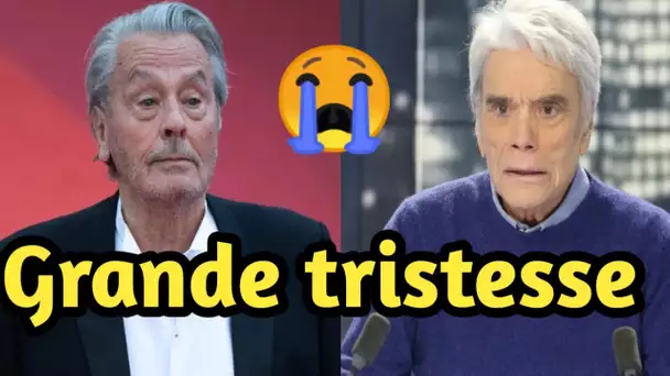 Bernard Tapie : Alain Delon sort du silence, afin de rendre hommage à son ami