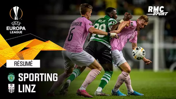 Résumé : Sporting 2-1 Linz - Ligue Europa J2