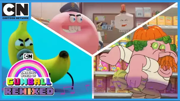 Gumball 🇫🇷| les meilleures des compilations en boucle | #gumballremixed #1