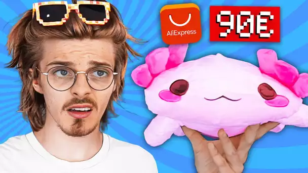 J’ai acheté les pires objets Minecraft de AliExpress…