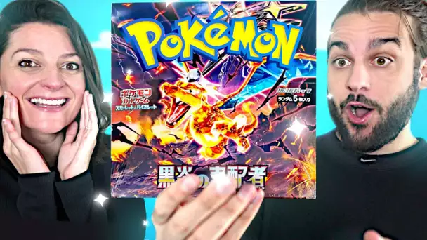 ON A RECU LES NOUVELLES CARTES POKEMON SV3 ! (on veut Dracaufeu en OR !)