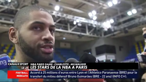 Les stars de la NBA à Paris