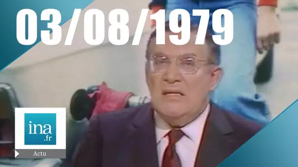 20h Antenne 2 du 03 août 1979 : Hausse du Super | Archive INA