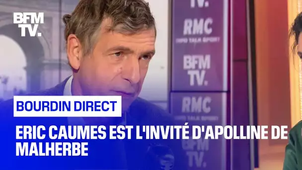 Eric Caumes face à Apolline de Malherbe en direct