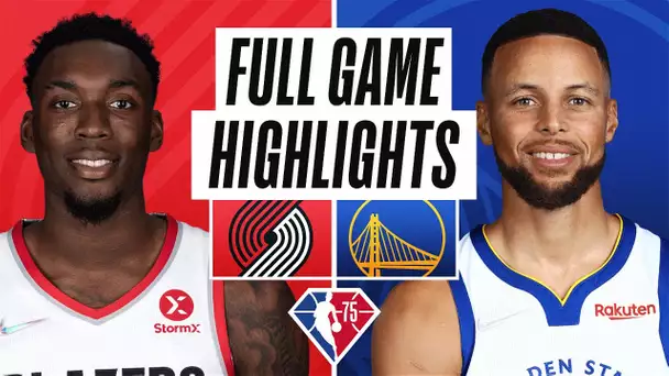 TRAIL BLAZERS at WARRIORS | FULL GAME HIGHLIGHTS | December 8, 2021
