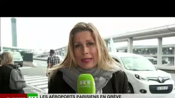 Grève du personnel au sol des Aéroports de Paris