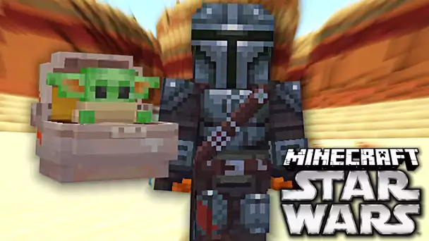 MANDO DOIT SAUVER L'ENFANT YODA ! STAR WARS MINECRAFT EPISODE 3 LE MANDALORIAN !