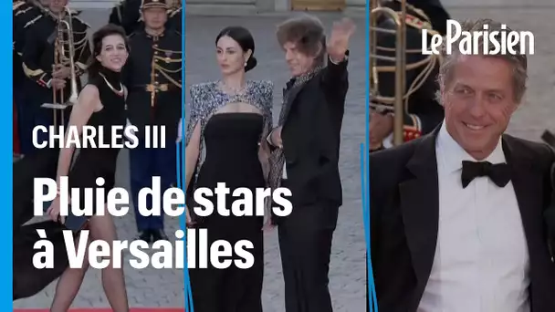 Charlotte Gainsbourg, Mick Jagger, Hugh Grant… Pluie de stars à Versailles pour le roi Charles III