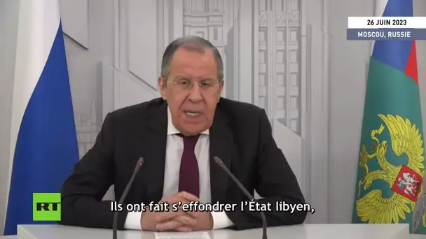 Lavrov : « Kadhafi était trop informé du financement de la présidentielle en République française »