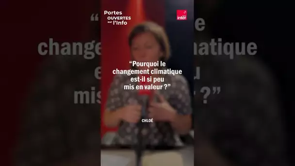 La place du changement climatique dans l'actualité avec Célia Quilleret - Portes ouvertes sur l’info