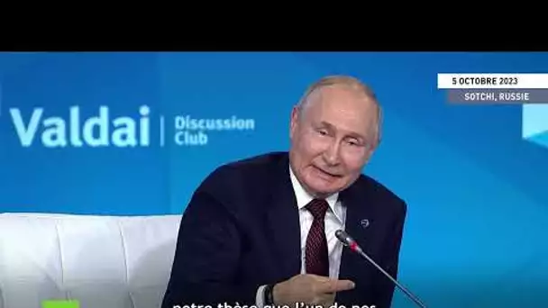 Poutine : «s'il ne sait que c'est Hitler et ses sbires qui ont combattu la Russie, c'est un idiot»