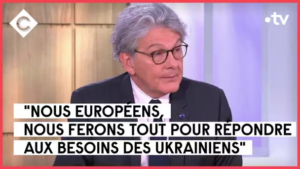 Ukraine : faut-il livrer plus d’armement ? - Thierry Breton - C à Vous - 31/03/2023