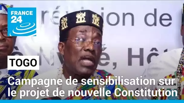 Projet de nouvelle Constitution : campagne de sensibilisation au Togo • FRANCE 24