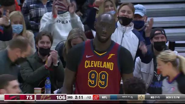 Tacko Grabs 3 Straight Rebounds & The Crowd Goes Wild 😂