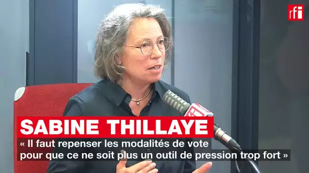 Sabine Thillaye - accord européen : « Il faut repenser les modalités de vote »