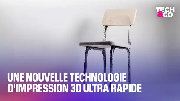 La nouvelle technologie d'impression 3D du MIT permet de fabriquer des meubles en quelques minutes