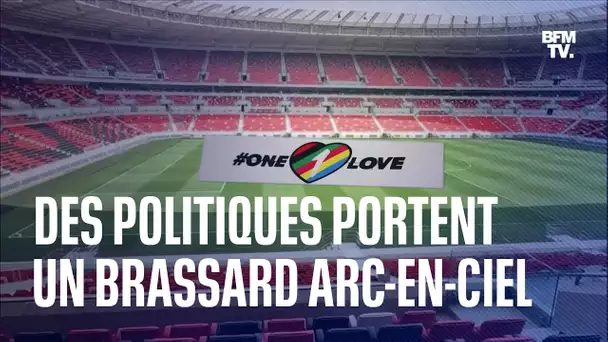 Mondial 2022: plusieurs personnalités politiques ont porté un brassard arc-en-ciel dans les stades