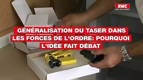 Équiper tous les policiers de Taser pour remplacer la méthode "d'étranglement": l'idée fait débat