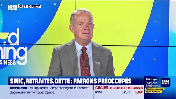 Jean-Eudes du Mesnil (CPME) : Patrons, la peur de l'instabilité