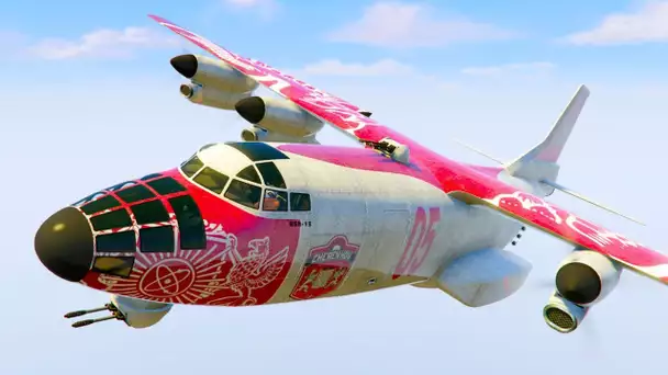 UN AVION GÉANT À 6.000.000$ (BOMBUSHKA) GTA 5 DLC CONTREBANDE