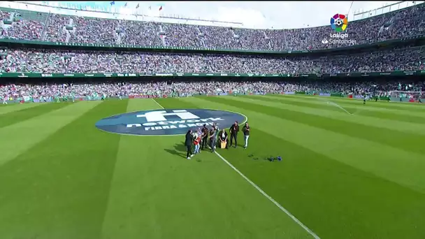 Calentamiento Real Betis vs Atlético de Madrid