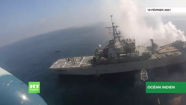 Des navires russes et iraniens participent à des manœuvres conjointes dans l’océan Indien