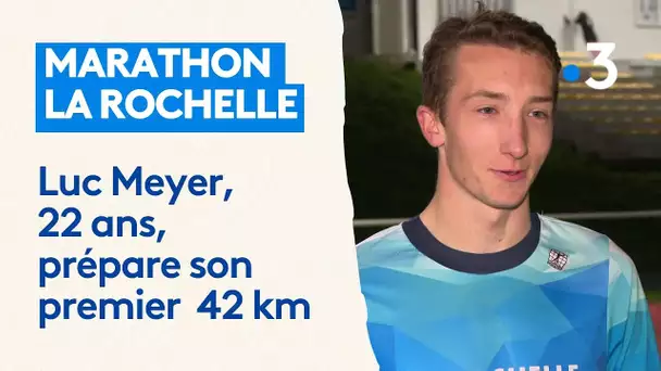 Marathon de La Rochelle : Luc Meyer, duathlète de 22 ans, court son premier 42 km