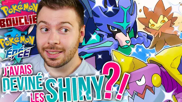 J'AVAIS DEVINÉ LES SHINY de Pokémon Epée Bouclier ?!