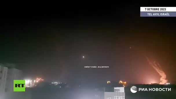 Des dizaines de roquettes partent de la bande de Gaza en direction d'Israël