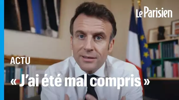 «J'ai été mal compris» : Macron répond à la polémique sur ses propos sur le climat lors ses vœux