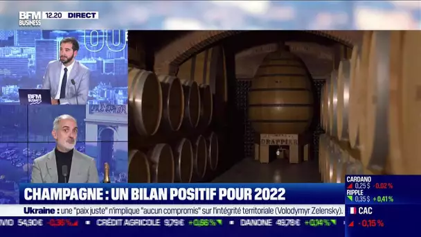 Michel Drappier (Maison de Champagne Drappier): Un bilan positif pour le champagne en 2022
