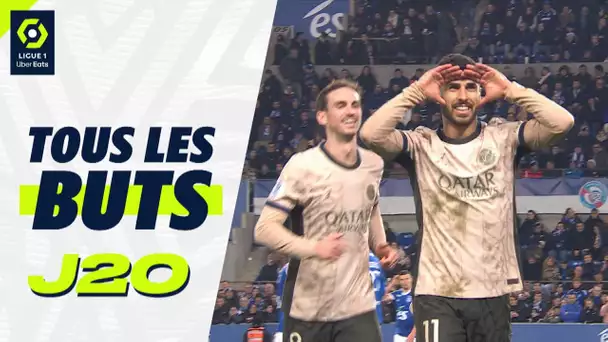 Tous les buts de la 20ème journée - Ligue 1 Uber Eats / 2023/2024