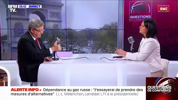 Mélenchon : "Il faut sortir de la société capitaliste et j'ai un programme de transition"