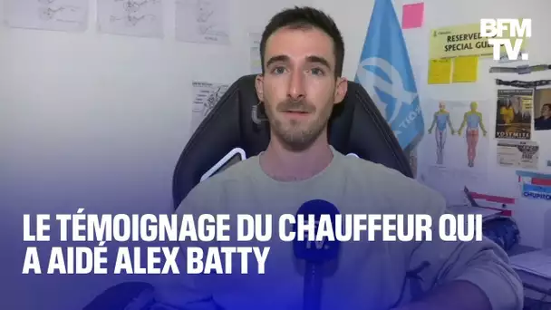 Le témoignage du chauffeur qui a aidé Alex Batty, retrouvé six ans après sa disparition