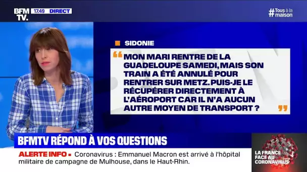 Mon mari rentre de la Guadeloupe, puis-je aller le chercher à l'aéroport?