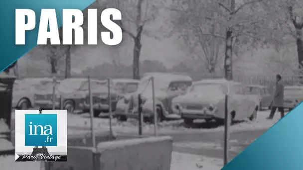1968 : Paris sous la neige | Archive INA