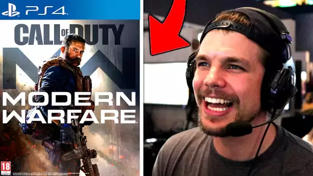 J&#039;AI VU JOUER AU NOUVEAU CALL OF DUTY 'MODERN WARFARE' !!