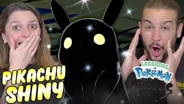 PIKACHU SHINY ! ON A CAPTURE PLEIN DE POKEMON SHINY ! LIVE CAPTURE LEGENDES POKEMON ARCEUS