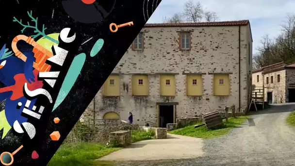 Yannick Péaud, guide animateur au Moulin à papier du Liveau à Gorges