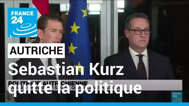 Autriche : l'ancien chancelier Sebastian Kurz quitte la vie politique • FRANCE 24