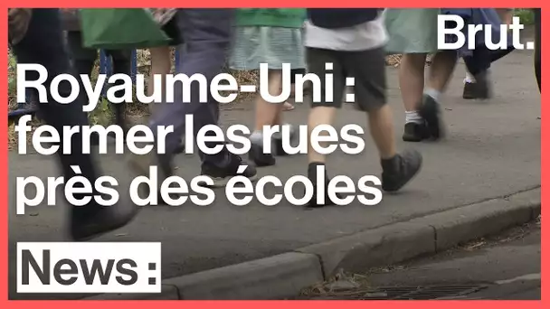 Au Royaume-Uni, les rues devant les écoles fermées à la circulation