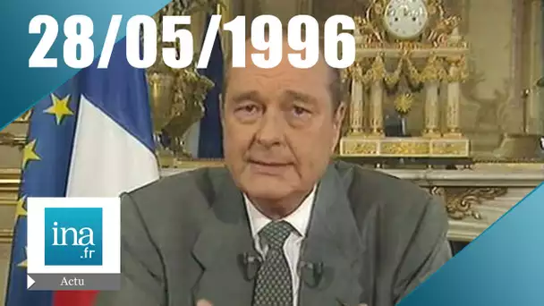 20h  France 2  du 28 mai 1996 - Fin du service miltaire - Archive INA