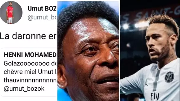 Pelé allume Messi! Bozok et henni sur twitter/ neymar aime la premier league