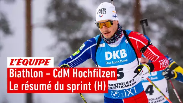 Le résumé du sprint d'Hochfilzen - Biathlon - CM (H)